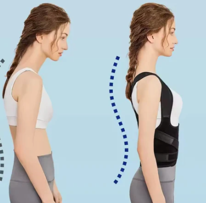 Corrector de postura ajustable