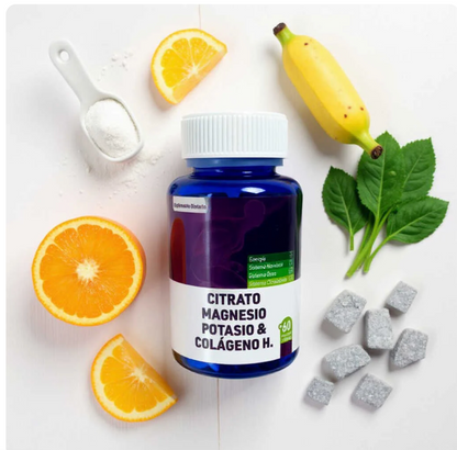 Citrato Magnesio Potasio y Colageno ES
