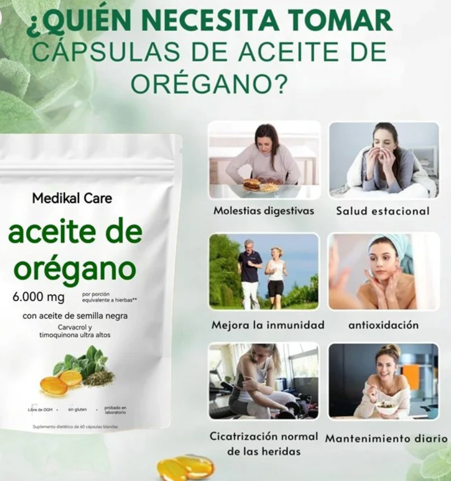 ACEITE DE OREGANO EN CAPSULSAS