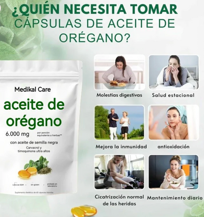 ACEITE DE OREGANO EN CAPSULSAS